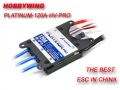 HobbyWing Platinum 120A-HV-PRO Programmable Brushless ESC (High Voltage)+ connectors