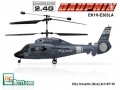 2.4G ESky Dauphin (Blue-grey) 4ch RTF Kit (for beginner) + FlightSIM