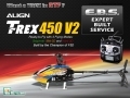 ALIGN T-Rex 450 PRO V2 Super Combo + 2.4G Futaba/JR/HiTec Radio F3D RTF (Expert Built Service!)