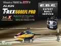 ALIGN T-Rex 600EFL PRO 3GX Flybarless Super Combo + 2.4G Futaba/JR Radio 3D RTF (Expert Built Service!)
