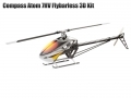 Compass Atom 7HV FlybarLess 3D CF Frame Kit