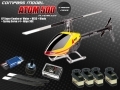 Compass Atom 500 Flybarless 3D CF Super Combo w/ ALIGN 3GX System+SpringRC Servosx4+Motor+ESC