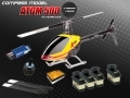 Compass Atom 500 Flybarless 3D CF Super Combo w/ MicroBeast 3-Axis System+SpringRC Servosx4+Motor+ESC