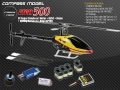 Compass Atom 500 3D CF Super Combo w/ ALIGN GP780 Gyro+SpringRC Servosx4+Motor+ESC