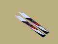 SAB 0390R Red/White/Black 320mm Hard-3D Carbon Blade