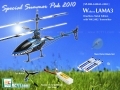 Special Summer Pak! Walkera LAMA 3 Brushless Metal 4ch RTF 2.4G