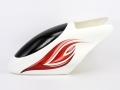 T-Rex Style Glass Fibre Canopy for 450 Helicopters (White Fire)