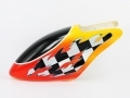 T-Rex Style Glass Fibre Canopy for 450 Helicopters (Fire Checkers)