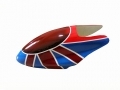 T-Rex Style Glass Fibre Canopy for 450 Helicopters (UK Flag)
