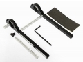 RC711 Metal Transmitter Stand for Walkera Transmitter (Black Color)