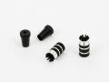 RC711 3mm Controller Stick for Transmitter [Type 03, Black]