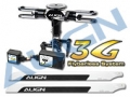 500 3G Programmable Flybarless System Combo/Black + 425D Blade for T-Rex 500