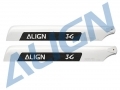 325D 3G Carbon Fiber Blades (value class) for T-Rex 450