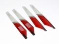 Main Rotor Blades (4pcs) for 53DQ (Red)