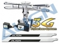 700 3G Programmable Flybarless System Combo/Silver + 690D Blade for T-Rex 700N