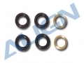 Damper Rubber/Black 90° for T-Rex 600