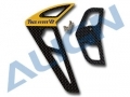 Carbon Stabilizer Set/3K Black for T-Rex 450SE V2