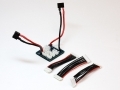 Mutli-function charging cable for 2X3cells, 3X2cells, 2X2cells