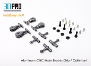 3DPro HeliDynamic® Metal Main Blades Grip Set Upgrade for Lamas