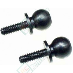 0103 m2 x 5.3 Threaded Steel Ball-L - Pack of 3