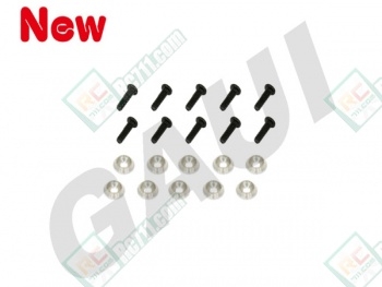 Countsunk Washer and Screw set(M1.4x4)x1  3 pack
