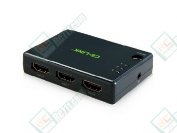 CE-Link HDMI Switch 3in1 Output w/ Remote