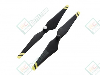DJI 9" (9450) Carbon Fiber Reinforced Self-tightening Propellers (Black with Yellow Stripes)