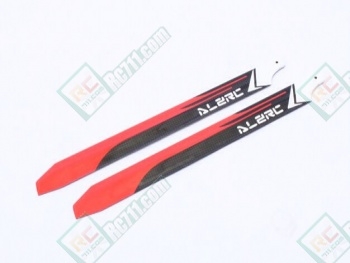 ALZRC 360mm FBL Carbon Fiber Blades (Red/Black)