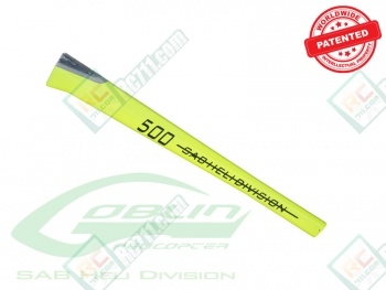 SAB Glass Fiber Tail Boom Yellow - Goblin 500