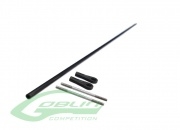 SAB Carbon Fiber Tail Push Rod Ø4 X Ø2,5 X 420 - Goblin 380