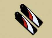 SAB 0453R Red/Black 106mm Tail Blade (New Design)