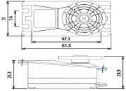 Futaba S9154 Digital High Speed Aileron Servo