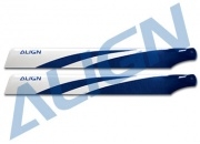 325 Carbon Fiber Blades (Blue) for T-Rex 450