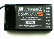 JR RS77S Auto Scan PLL-Synthesizer SPCM 7ch Receiver