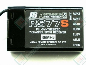 JR RS77S Auto Scan PLL-Synthesizer SPCM 7ch Receiver