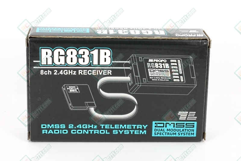 JR PROPO RG831 2.4Ghz 8ch DMSS Receiver - BUY NOW@RC711.com