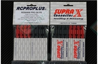 RCPROPLUS SUPRA-X REB6808 PRO S6 P8 Bullet Connectors