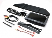 Sharp Vision 7" High Bright FPV Ground Station with 5.8G Dual Receiver (with DVR)