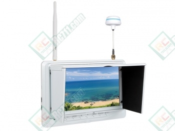 FeelWorld FPV718 7" Ground Station HD Monitor with Built-in 32Ch Dual Receiver