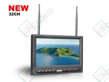 FeelWorld FPV 819DT 8" Ground Station HD Monitor with Built-in 32Ch Receiver