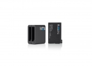 GoPro Dual Battery Charger + Battery for HERO4