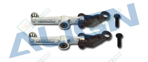 Metal Washout Control Arm/Silver for T-Rex 250/SE
