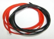 8AWG High Quality Flex Silicone Wire 1M (Red & Black)