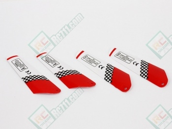 Copter V-MAX/MAX-Z Heli 6020 Main Rotor Blades (Red)