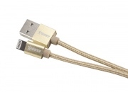 Xpower MFI Aluminium Alloy Lightning Nylon Cable (Gold)