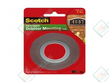 3M Scotch Permant Outdoor Mounting Tape (25.4mm x 1.51M)