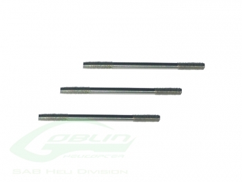 SAB Threaded Rods M2.5 x 40(3pcs) - Goblin 500/630/700/770