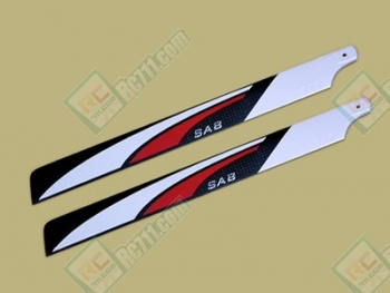 SAB 0370R Red/White/Black 255mm Carbon Blade