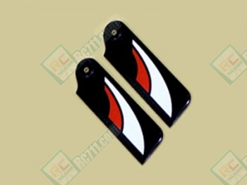 SAB 0415R Red/Black 87mm Tail Blade (Red/Black) CLEARANCE SALE
