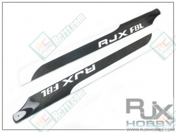 RJX 520mm High Quality Carbon FBL Main Blades